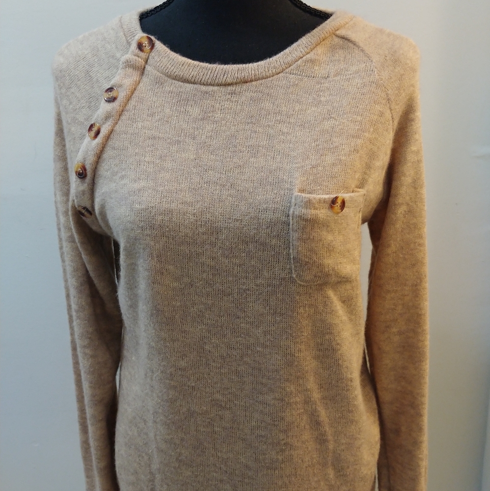 Beige light weight sweat